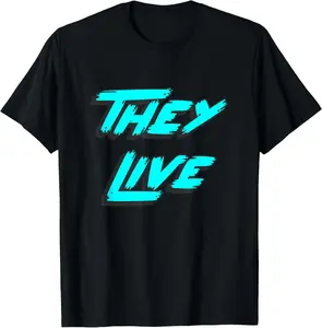 100%cotton They Live T-Shirt