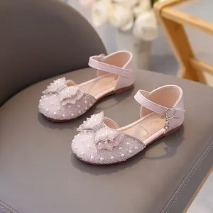 Girl's Princess Style Sandals, Comfy Non Slip Durable Casual Breathable Beach Water Shoes For Kid's Outdoor Activities - must have items - Christmas / New Year's gift