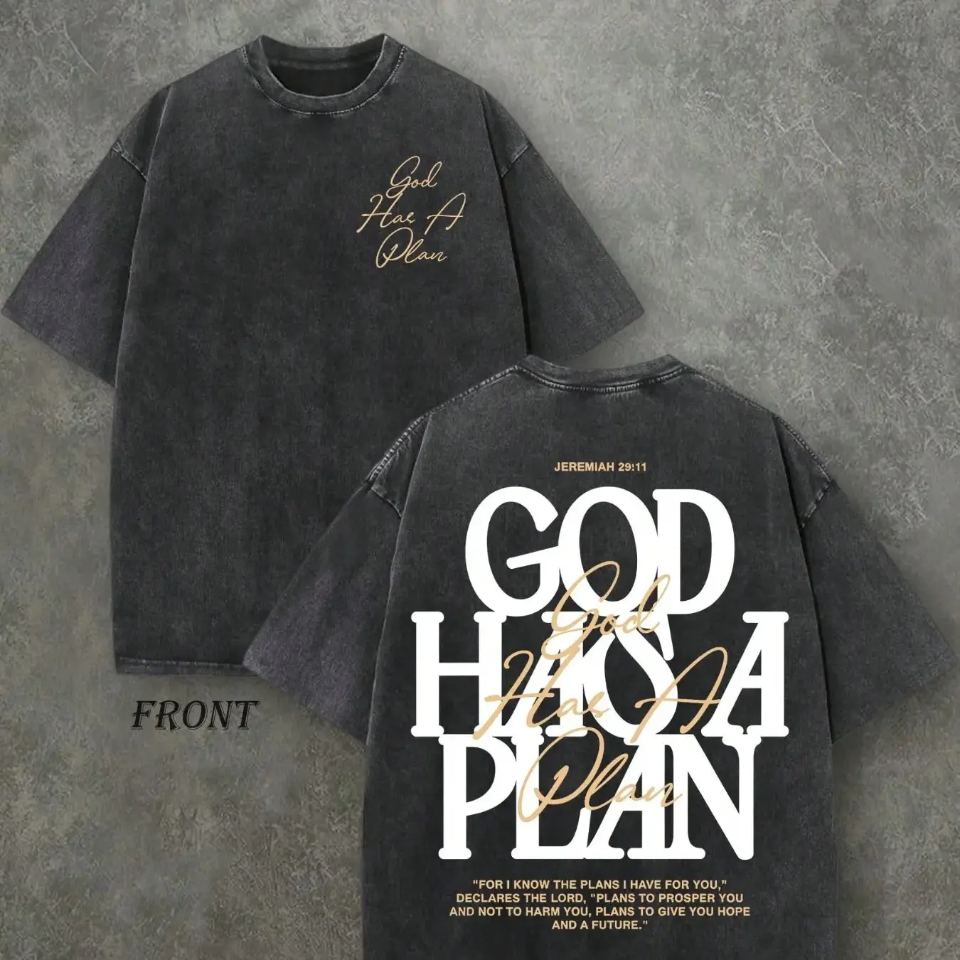 Washed- Black