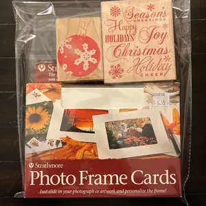Winter Holiday Card Making Kit