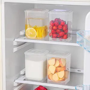 1pc Yogurt cup crisper Homemade yogurt fermentation container with lid crisper refrigerator freezer storage box Yogurt cup crisper Homemade yogurt fermentation container with lid crisper refrigerator storage box