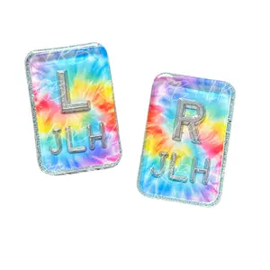 Rainbow Tie Dye X-Ray Markers – Personalized Radiology Markers – Handmade X-Ray Tech Gift - Acrylic Xray Marker Set