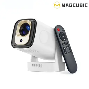 Magcubic Hy310 Smart Projector, 330 Ansi Lumens, 1080P Native Resolution, Wifi6 Bluetooth-compatible 5.4, 180° Flex Auto Keystone, Portable Home Cinema Audio