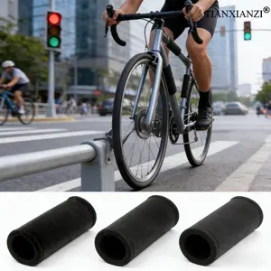 3PCS Bike Frame Scratch Protector | Carbon Fiber Frame Guard | Anti-Scratch Cover for Mountain Road Bikes