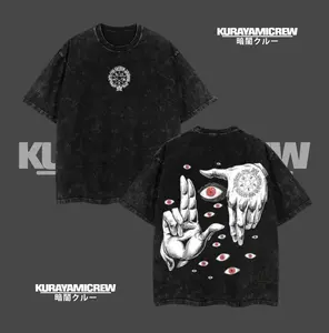 Washed Alucard Vampire Tee, Heavyweight Cosplay T-Shirt for Anime Fans