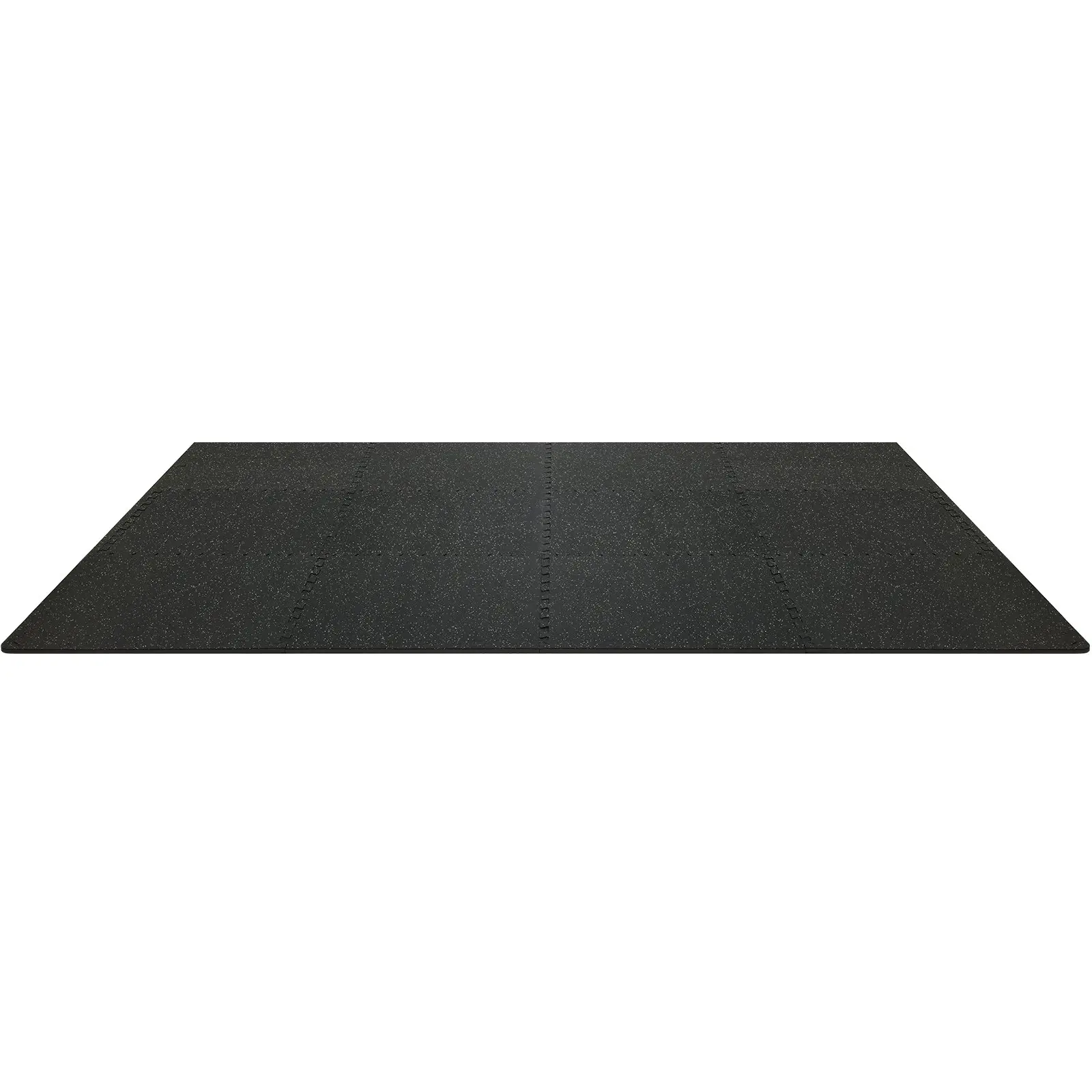 VEVOR EVA Foam Interlocking Soundproofed Floor Mats, 0.56 in Thick 12-Piece 24x24 in Puzzle Tiles, Gym - 48 Sq ft