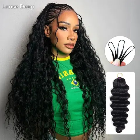 【Lowest Price】Mscoco Feather Crochet Human Hair Extensions Beach Curly/ Indian Curly/ Loose Deep/ Burmese Curly/ Kinky Curly Pre-Separated Reusable Miracle Knots Boho Braids Summer Hairstyles For Black Women #sohochic