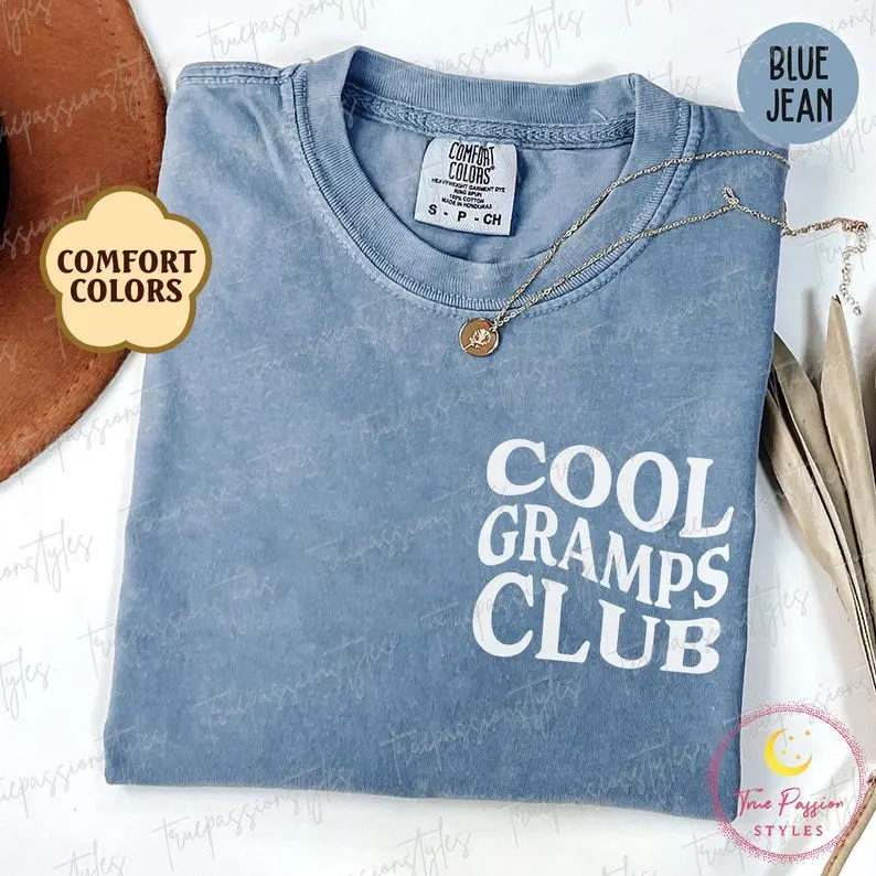 Comfort Colors® Cool Gramps Club Shirt, Gramps Tshirt, Fathers Day Gift For Gramps, Gramps To Be, Gramps Birthday Gifts, Gramps Tee S03134
