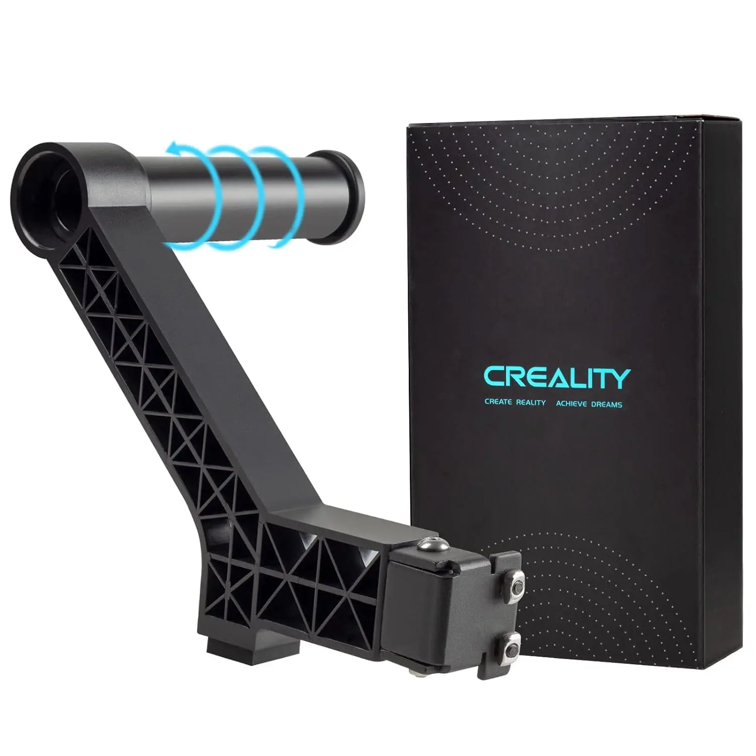 CREALITY Ender 3 Rotatable Filament Spool Holder Upgrade Built-in Bearing 3D Printer Bracket for Ender 3,Ender 3 V2,Ender 3 Pro,CR10,Ender 5,Ender 5 Pro,Ender 3 Neo,Ender 3 V2 Neo 3D Printers