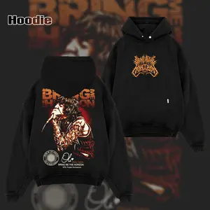 Retro Bring Me the Horizon Oliver Sykes T-shirt , BMTH T-shirt & Hoodie , Washed Oversized T-Shirt , Rock Band Shirt, Retro Music Tee, Rock Music Lover Shirt, Vintage Band Shirts Casual Fabric Fit Top , Top Men's and Women's Clothing