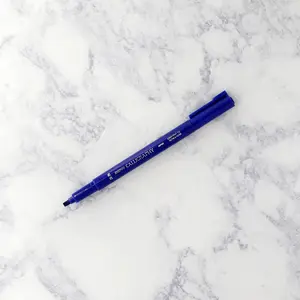 Blue 3.5mm Calligraphy Marker Pen
