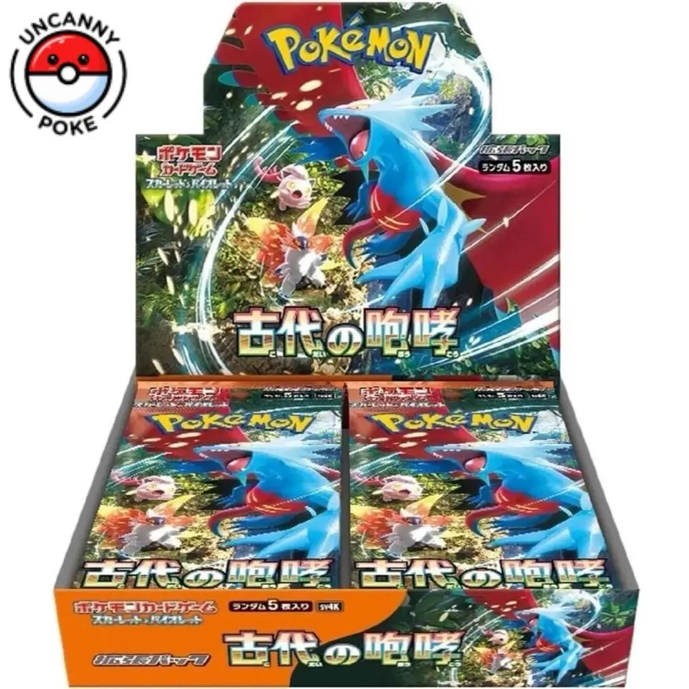 Pokemon Japanese Ancient Roar Booster Box, Sealed