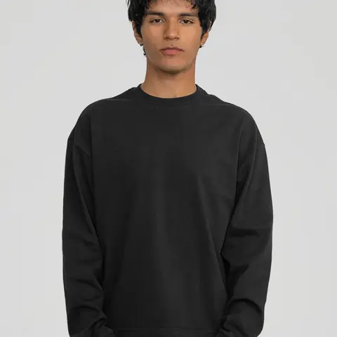 300 GSM 'Black' Longsleeve Tee