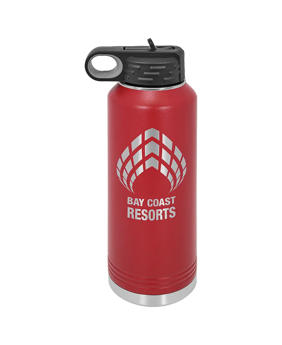 Custom Engraved Water Bottle Tumbler 40oz