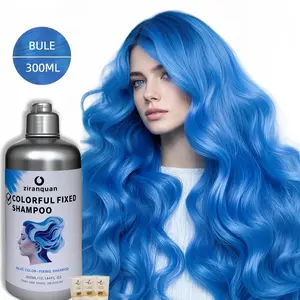 Colour-refreshing and colour-protecting shampoo, herbal-based natural hair colouring shampoo, ammonia-free formula, unisex, specially formulated for colour-treated hair, vibrant shine and smoothness Haircare Ash Brown Apricot Blonde