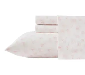 Wrangler Cowboy Like Me White/Pink Microfbr TwinXL Sheet Set