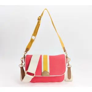 Market By Monica Coated Canvas Crossbody with Shoulder Strap