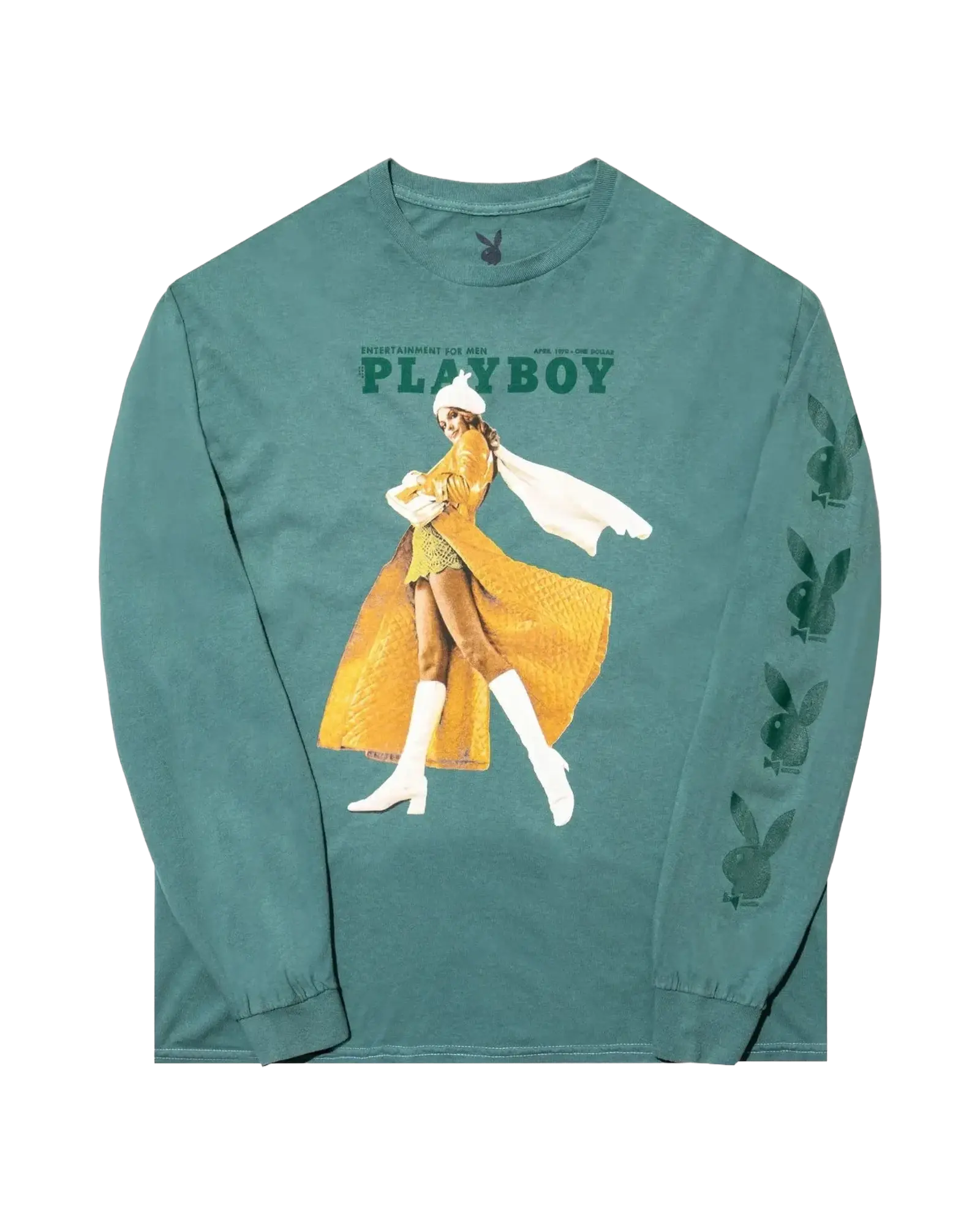 Playboy April 1970 Cover Long Sleeve T-Shirt