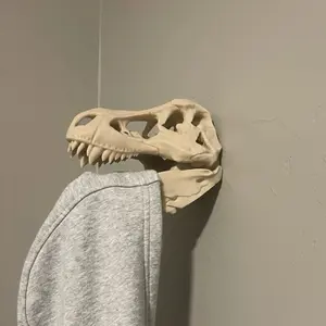 T-Rex Skull Coat Hanger