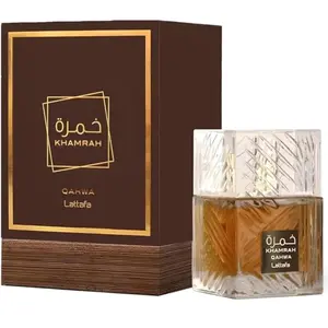 Lattafa Perfumes Khamrah Qahwa for Unisex Eau de Parfum Spray, 3.4 Ounce
