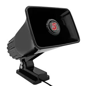 5 Core PA Horn Speaker 6 x 4" 20W Loud Audio Outdoor Speakers System 8Ohm Reflex Megaphone Smartphone