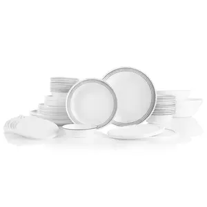 Corelle® Mystic Gray 78-piece Dinnerware Set, Service for 12