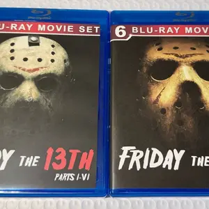 Friday The 13th The Complete Movie Collection 12 Movies Blu Ray Parts I-VI Horror Film Set