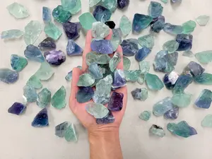 1 Pound Fluorite Crystals Raw Bulk