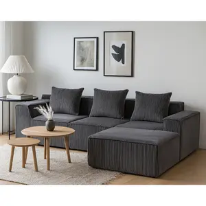 Multi person modular compression sofa that can be freely combined-33005-4