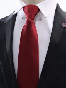 High-End Men's Zipper Tie, Business Formal Women's Tie, Casual Tie, Fashionable and Versatile, Suitable for Daily Wear, Uniforms, Shirts, Suits