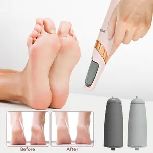 Electric Feet Callus Remover,Portable Electronic Foot File Pedicure Tools,Waterproof Foot Scrubber File,Pedi Foot Care for Dead,Hard Cracked Dry Skin Manicure Nail Nail Care Cutics Nail Art
