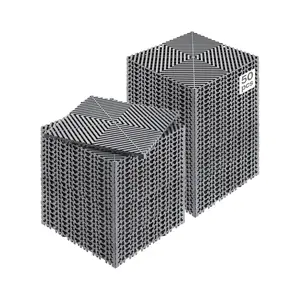 fathersdaygift VEVOR Interlocking Drainage Mat, 12x 12 Modular Interlocking Cushion, 50 Pcs Splicing Drainage Mats, Non-Slip Gray PP Drainage Floor Tile and Shower Mat, for Garage, Garden, Kitchen Outdoor