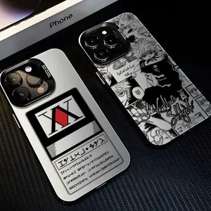 Black Anime New H-Hunter x Hunter Phone Case ,For iPhone 17 16 15 14 13 12 11 - The Fashionable Design Phone Case Best Christmas Gift For Fans!