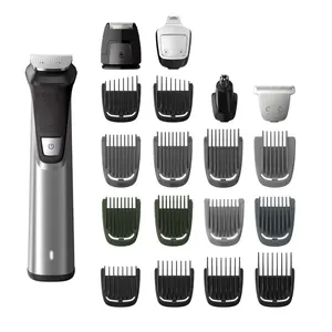 PHILIPS Norelco Multigroomer All-in-One Trimmer Series 7000 - 23 Piece Grooming Kit with No Blade Oil Needed, Steel and Comfort Features