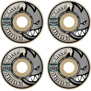 Spitfire Skateboard Wheels 54mm F4 97A Radial Full Natural