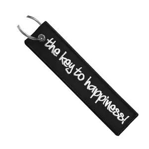 The Key To Happiness! - Motorcycle Keychain