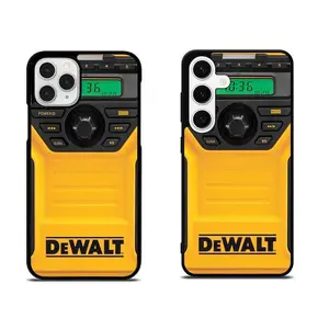 DEWALTT RADIO LOGO Phone Case, cover for iPhone 11,12,13,14,15,16 Pro Max Mini 7 8 X XR XS Plus, and SS S24, S23, S22