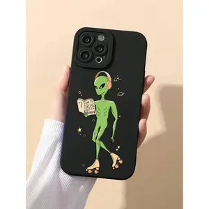 Cartoon Alien Fashion Design Phone Case For Daily Use