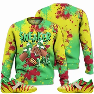 Ja 3 Jurassic Park Explorer Outfit Sweatshirt, Heart Streetwear Unisex Sneaker Matching Shirts