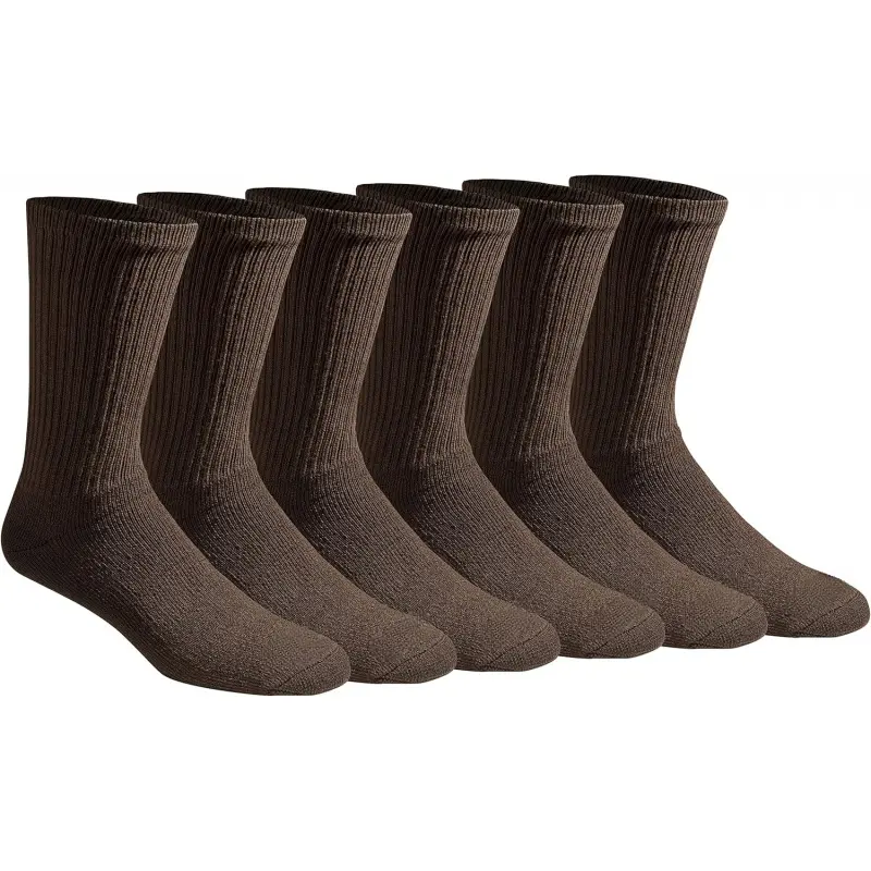 Men's Dri-Tech Essential Moisture Control Crew Socks (6 & 12 Pairs)