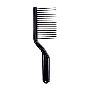 Afro Cake Cutter Metal Pick Comb - Essential Tool for Coarse Hair Styling