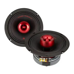 PR-654T | 6.5" 2-Way Midrange Pro Audio Speakers w/ Bullet Tweeter (Pair)