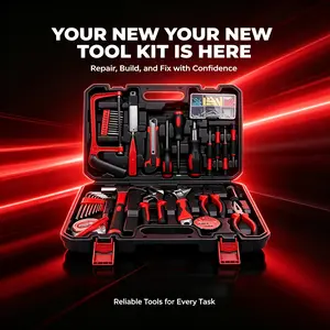 109Piece Tool Set General Household Hand Tool Kit Socket Wrench Auto Repair Tool Combination Package Mixed Tool Box with Storage Case