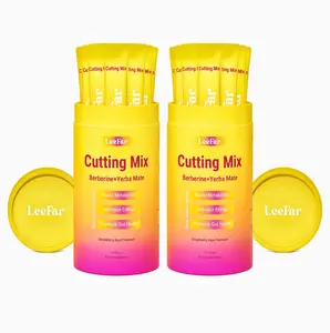 2 Pack LeeFar Cutting Drink Mix – | OU Strawberry Açaí Flavor – | (30 Servings)