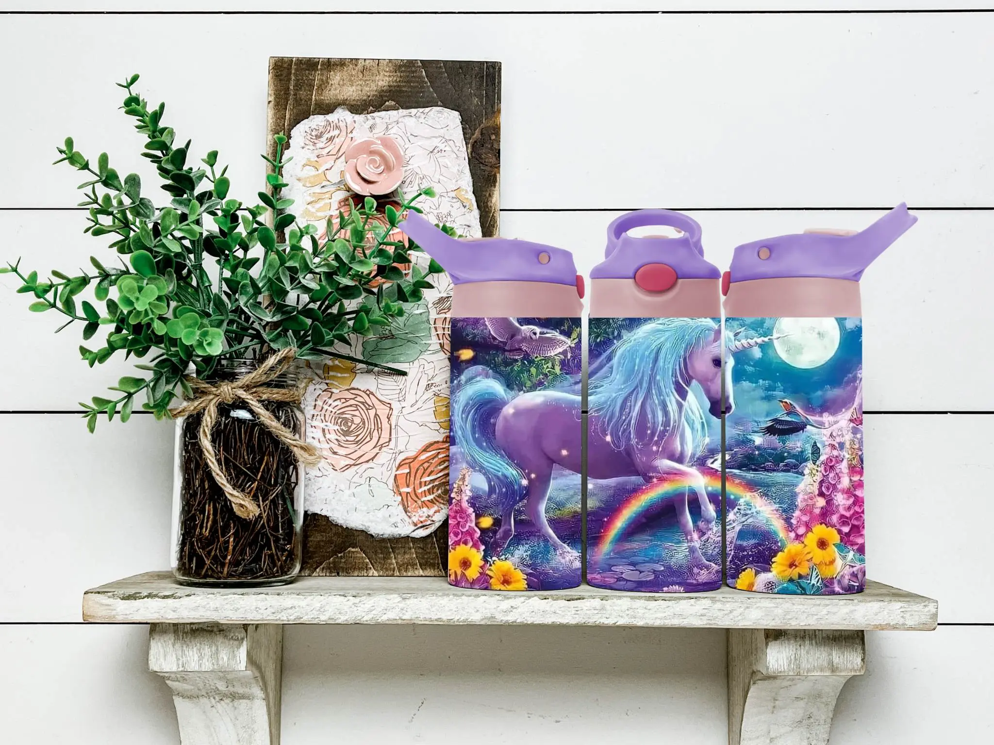 Unicorn Kids Stainless Steel Water Bottles