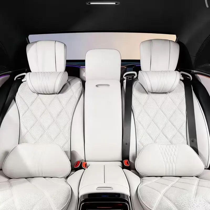 Ergonomic Car Neck/Lumbar Support | Luxury Memory Foam | Boost Driving Comfort | Car Accessories 🎯