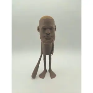 LeBron James Tung Tung Sahur - 3D Printed, Gag Gift, Desktop Decoration, Home Decor, Gift Idea, Stocking Stuffer