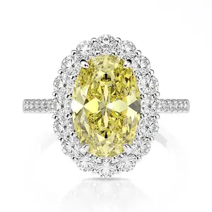 Lemon Yellow Diamond Ring