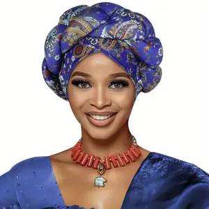 Stylish And Sophisticated High-Quality Headscarf Featuring a Sheep Bone Braid Print for Women. A Cross Hat Designed in European Fashion. Trendy Thick Braided Headband. Perfect for Weddings, Parties, Gatherings, Thanksgiving, And Everyday Use