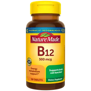 Vitamin B12 500 mcg Tablets